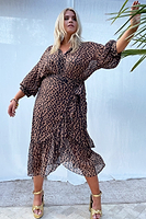 Thumbnail for Oversized Chiffon Lucia Shirt - Curve