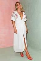 Thumbnail for White Meadow Maxi Dress