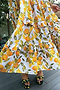 Orange Grove Scallop Dress - Curve