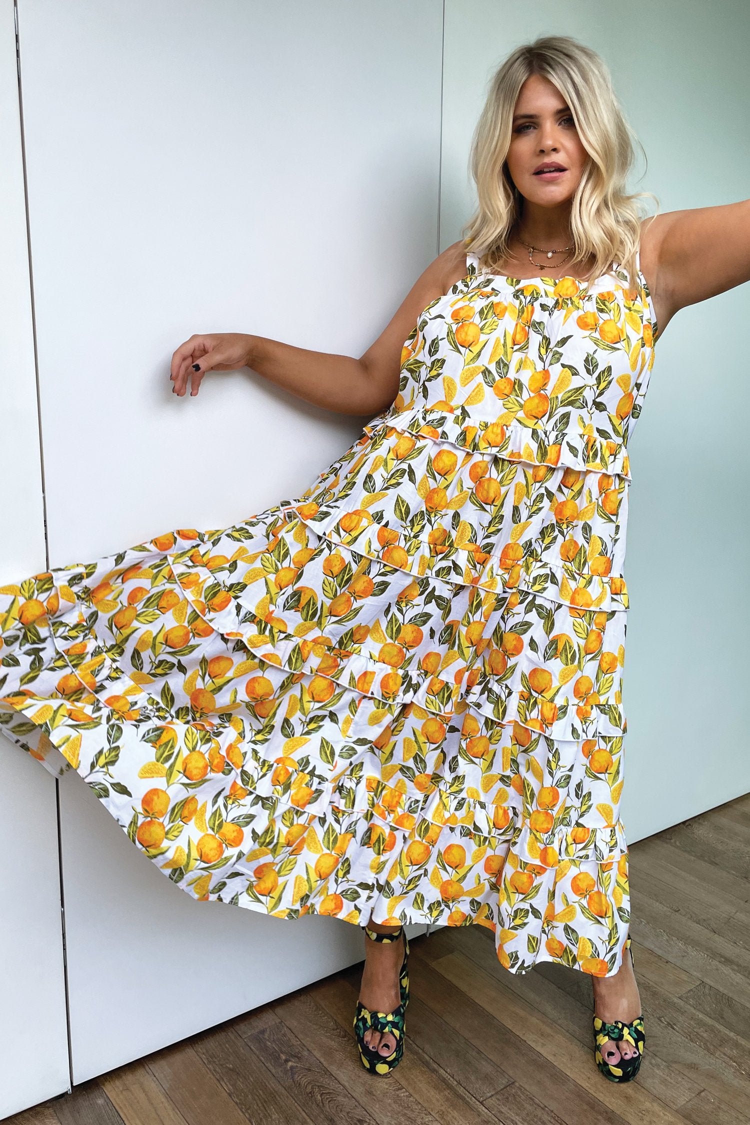 Orange-Grove-Scallop-Dress-Curve-£129
