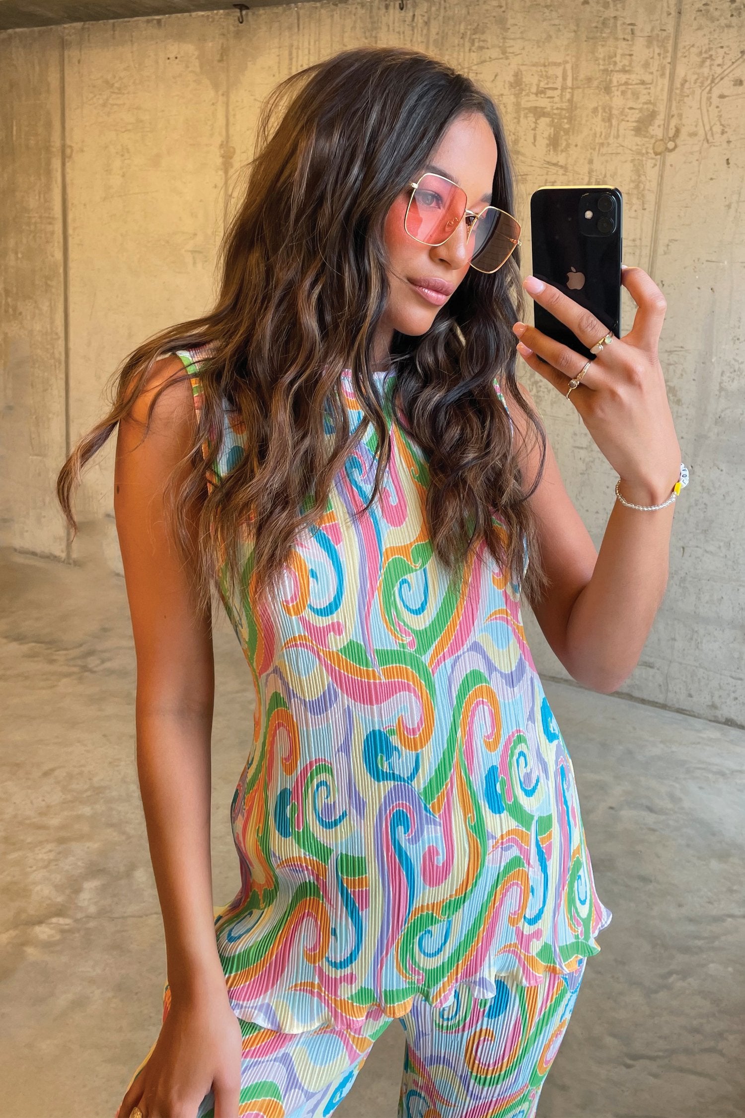 Pastel-Groove-Plisse-Top-£69