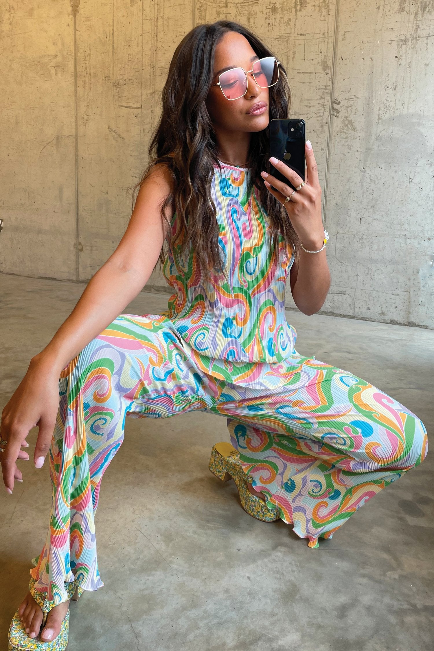 Pastel-Groove-Plisse-Top-£69