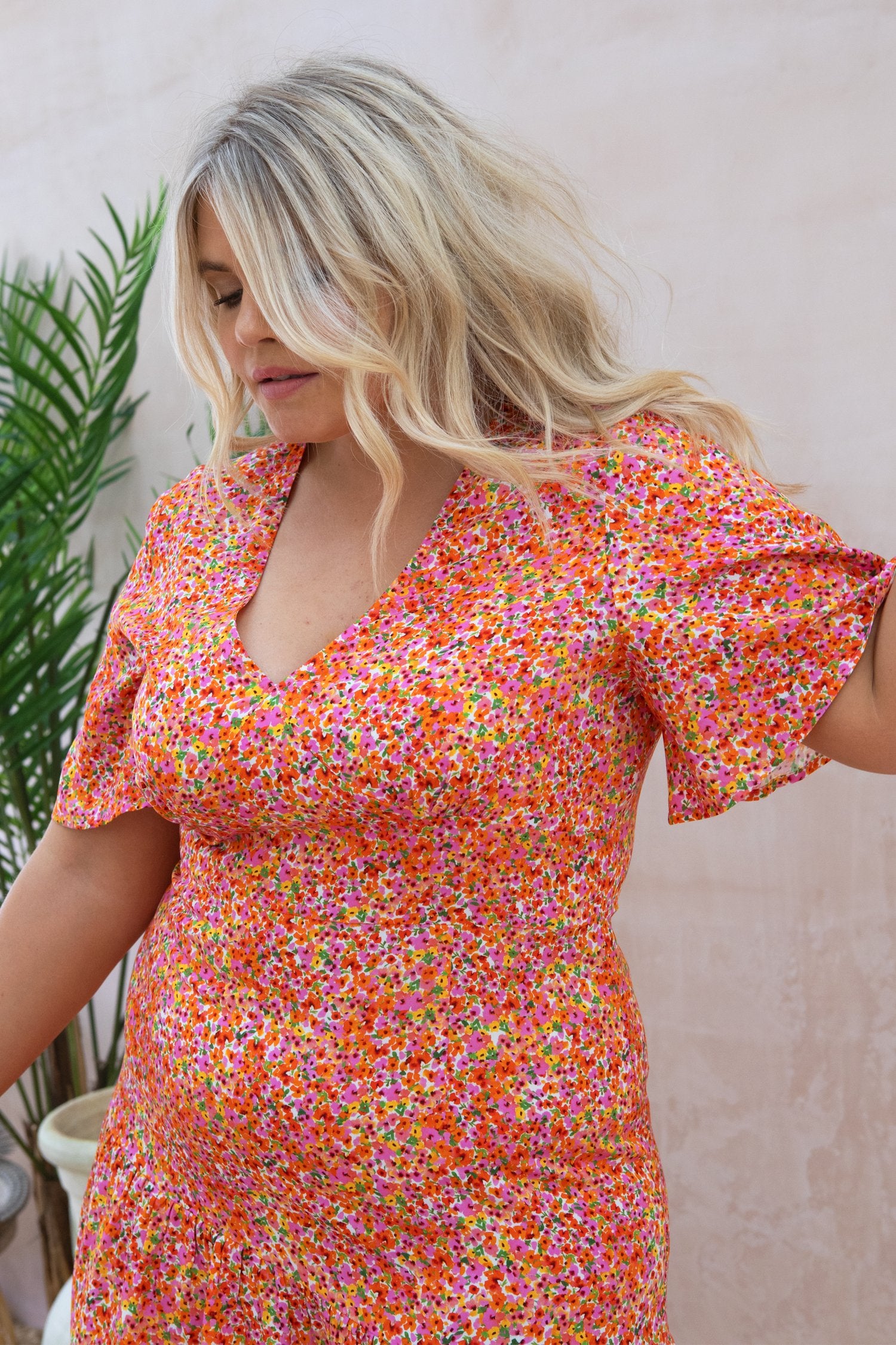 Peony-Mini-Clover-Dress-Curve-£69
