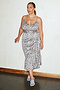 Pink Leopard Ruffle Jaspre - Curve
