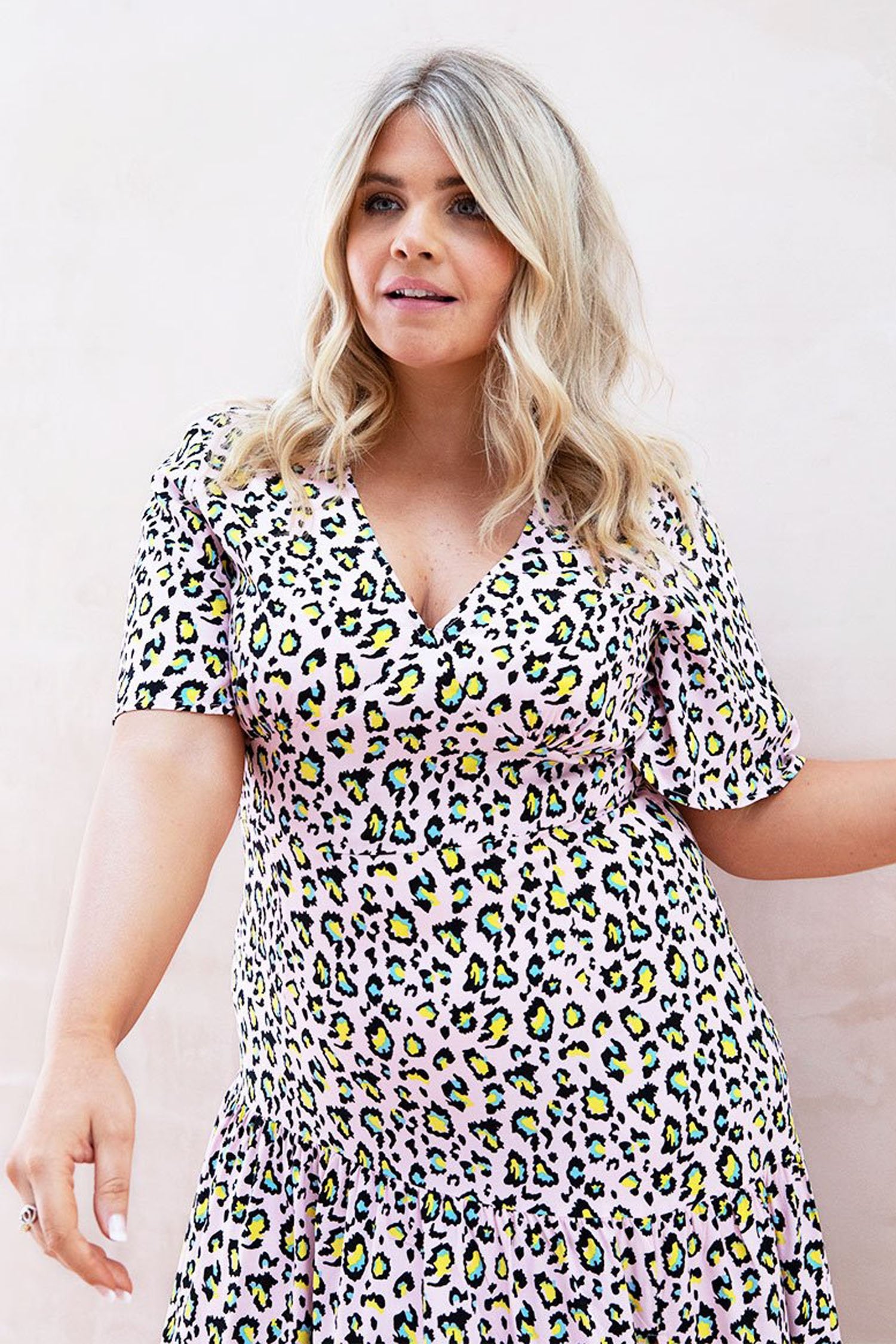 Pink-Leopard-Clover-Dress-Curve-£89
