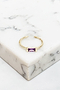 Purple Stone Ring