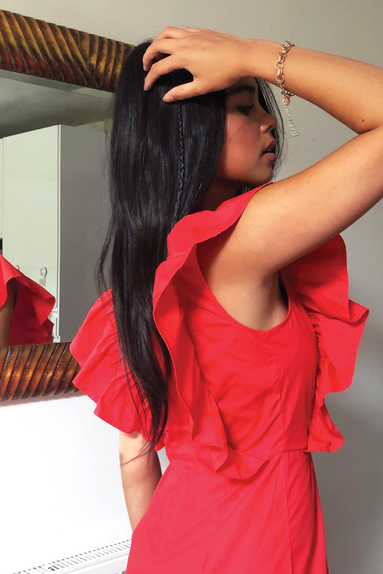 Red-Charming-Midi-Dress-£79