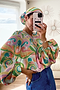 Pastel Groove Blouson Sleeve Top