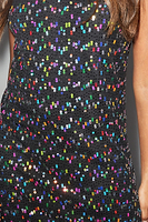 Thumbnail for Model wearing Sequin Emily Dress close up