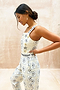 Star Fish Print Jumpsuit