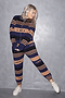 True Love Blues Zip Knit Top - Curve