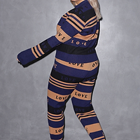 Thumbnail for True Love Blues Zip Knit Top - Curve