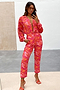 Vibrant Floral Tapered Trouser