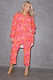 Vibrant Floral Oversized Shirt - Curve