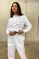 Thumbnail for White-Boob-Hoodie-£69
