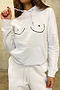 White Boob Hoodie
