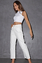 Straight Leg White Wash Jeans