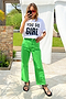 You Go Girl Long Line Tee