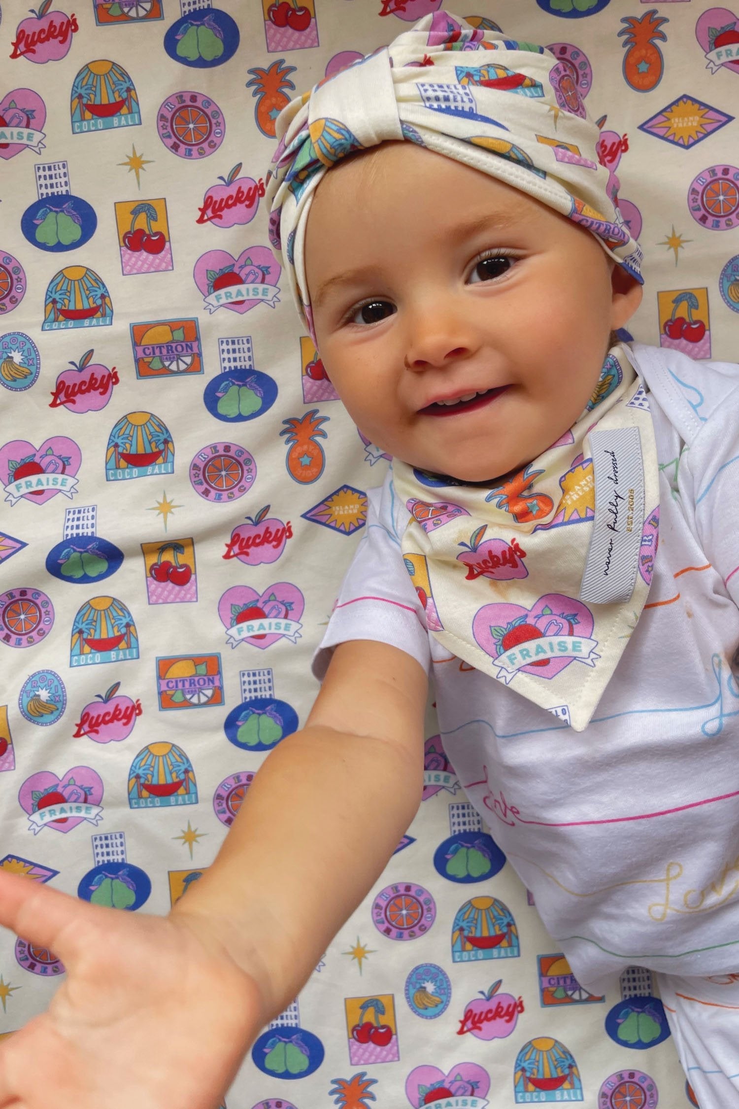 NFD Baby Fruit Sticker Blanket - nfd-demo-dev