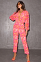 Vibrant Floral Tapered Trouser