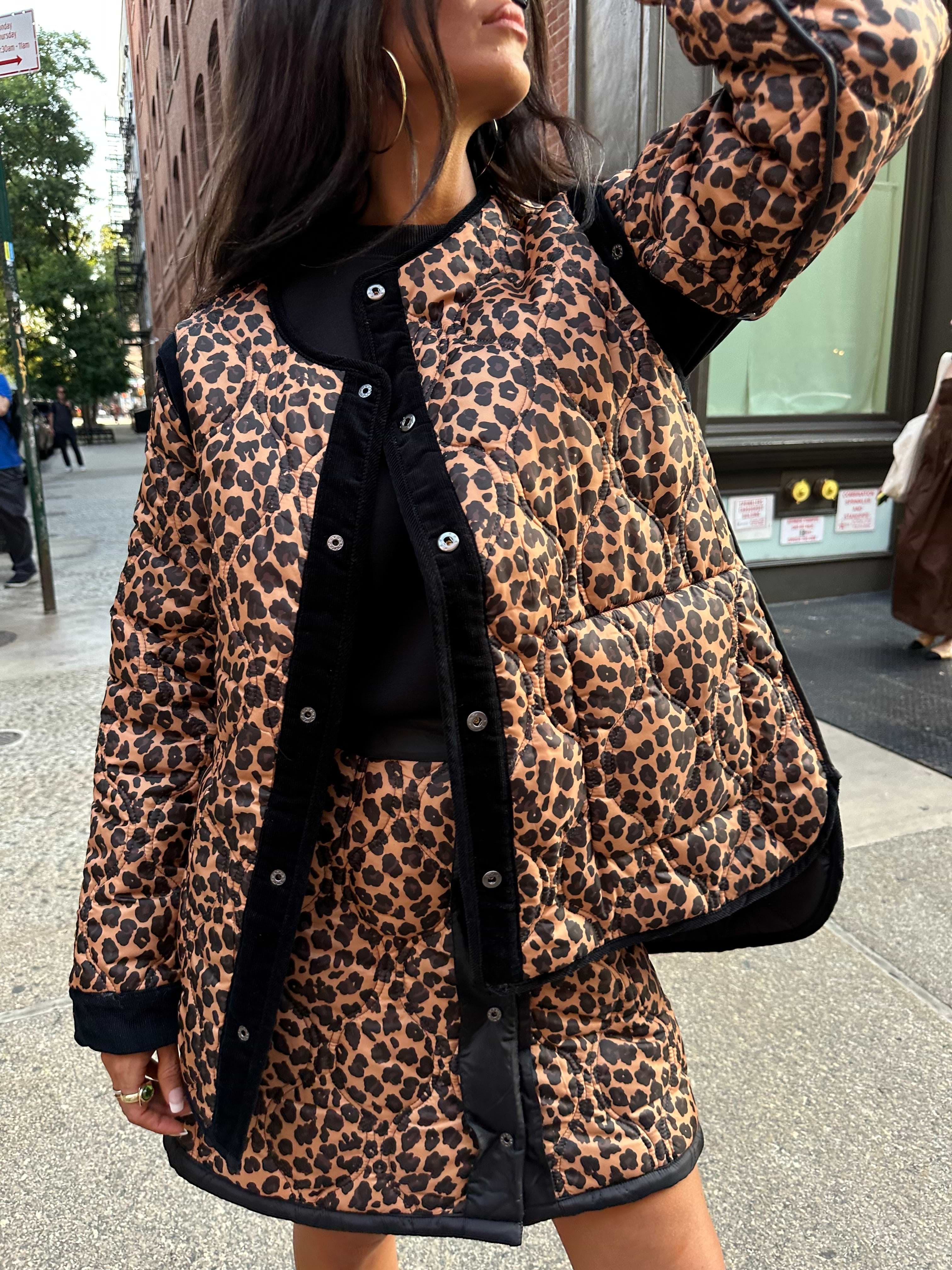 Never fully dressed leopard coat hotsell