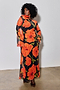 Black Poppy Aria Mesh Dress