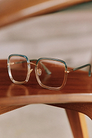 Thumbnail for Blue Tint Lucy Square Sunglasses