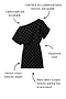 Black Plisse Mini Tilly Dress