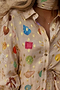 Cream Shell Geanie Shirt