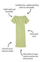 Thumbnail for Pistachio Tilly Dress