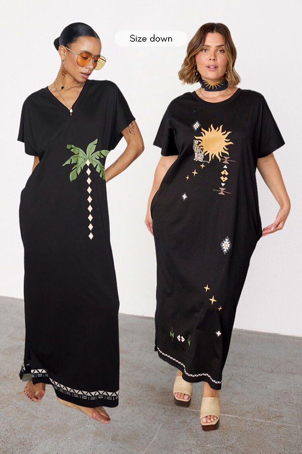 Palm tree shirt dress shop