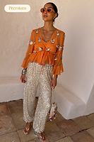 Thumbnail for Apricot Embellished Top