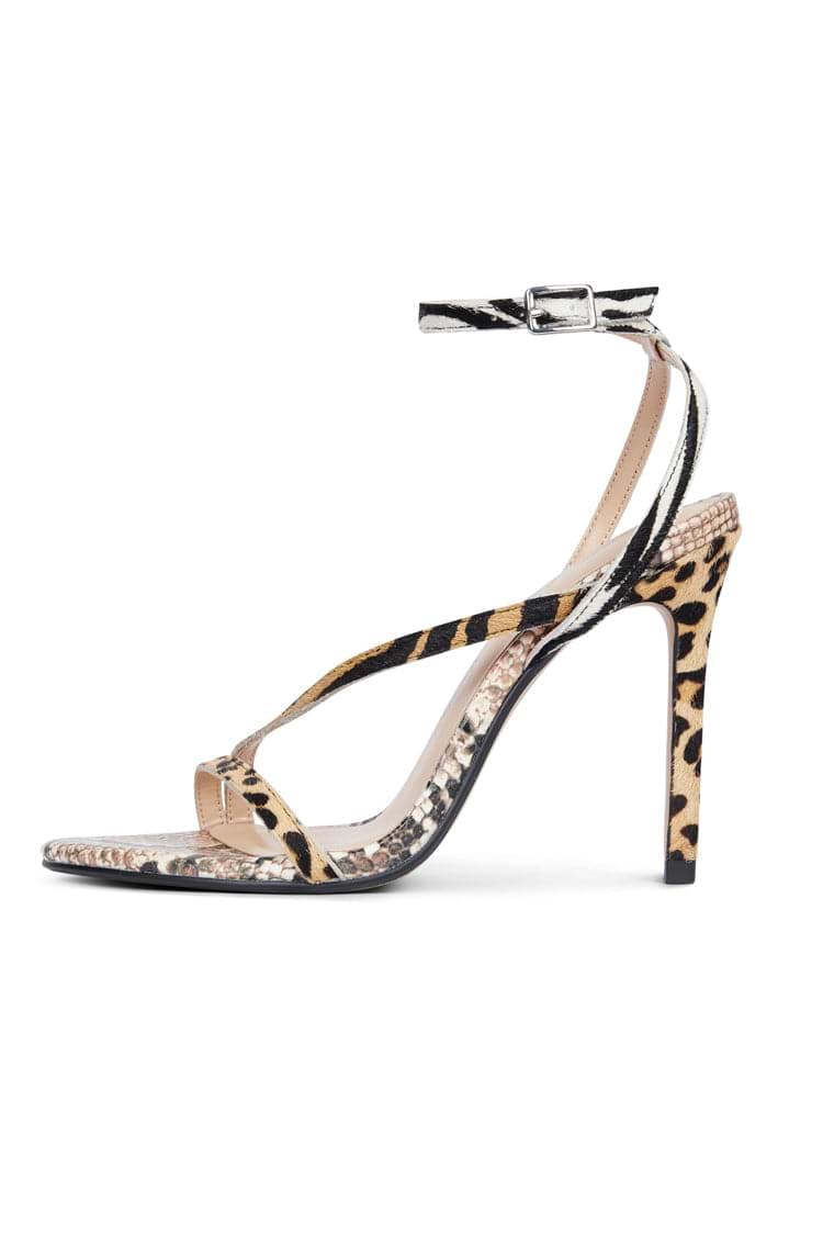 Leopard Mix Stiletto Heel