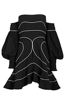 Thumbnail for Black And Cream Tatum Dress