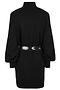 Black Lyon Belted Knit Dress