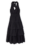 Black Matilda Wrap Dress