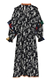 Black Paradise Leopard Darcey Dress