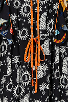 Thumbnail for Black Paradise Leopard Darcey Dress