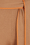 Camel Dana Trousers With Orange Trim