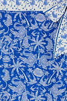 Thumbnail for Blue Mosaic Jaspre Wrap Skirt