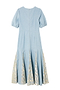 Denim Jacquard Monty Dress