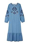 Dreaming In The Clouds Denim Dress Petite