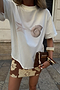 Shell Print Boob T Shirt