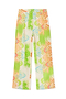 Green Abstract Trousers Petite