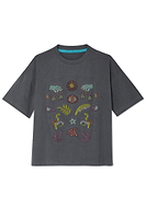 Thumbnail for Grey Mystical Beaded T-Shirt