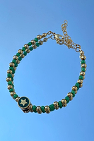 Thumbnail for Gold/Green Star Lucky Bracelet