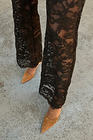 Thumbnail for Suede Scallop City Mules