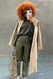 Khaki Vegan Leather Trouser