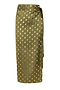 Khaki Jaspre skirt with Gold Fleck