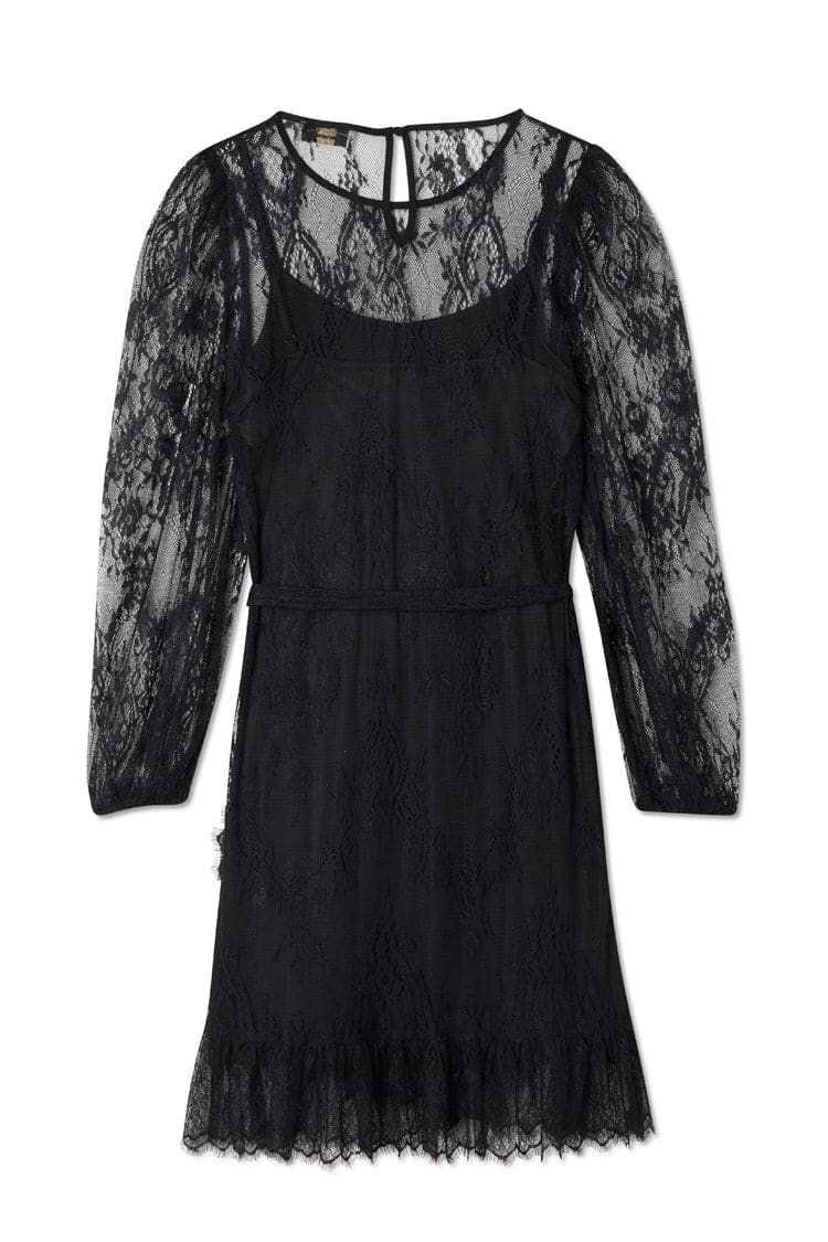 Black Lace Marrakesh Dress